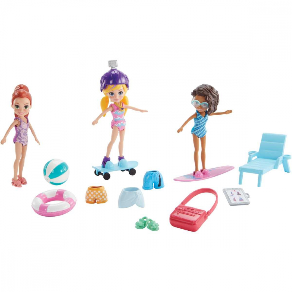 Polly Pocket Pack Quiosque de Moda e Lanchinhos - Mattel - A sua