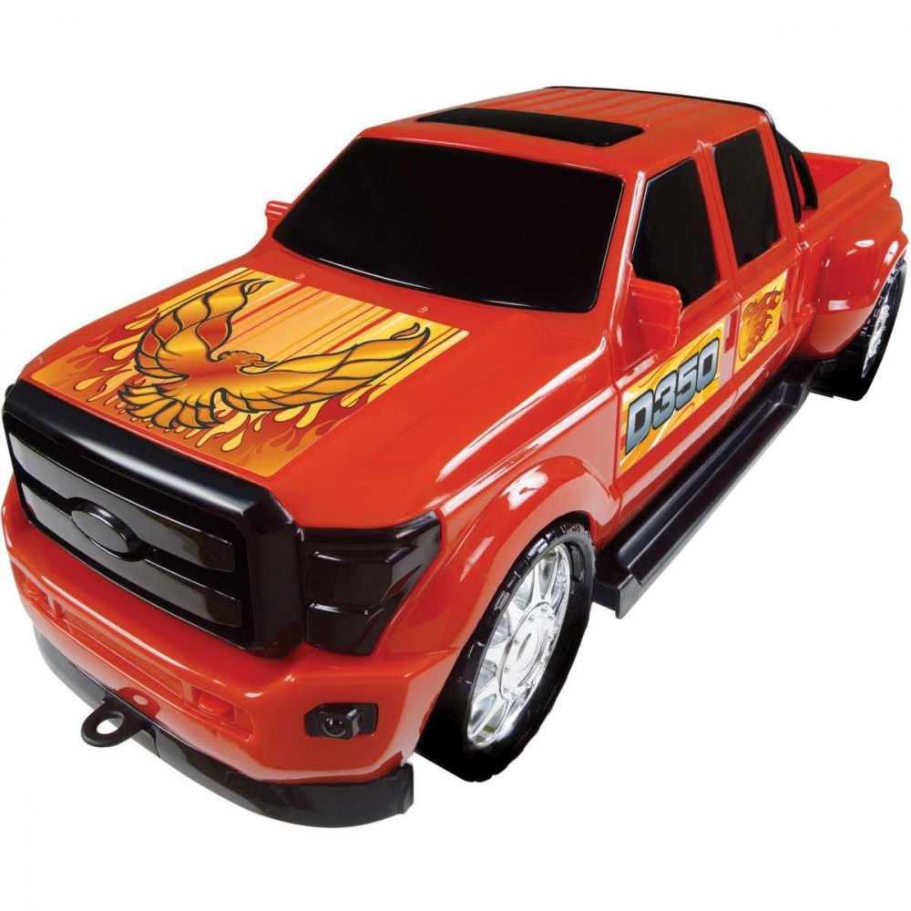 Carrinho Hot Wheels - Track Stars - Mercedes-Benz Actros - Baú