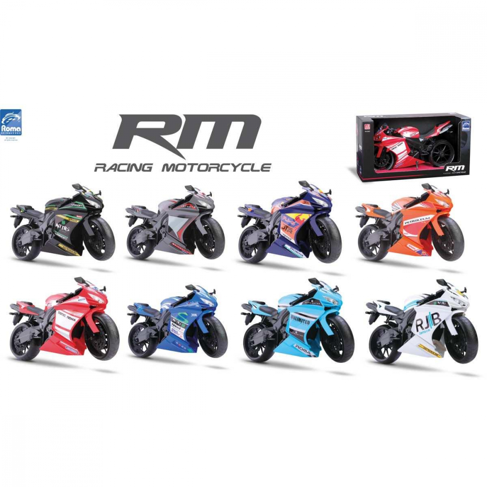 RACING MOTORCYCLE 34,5 CM 
