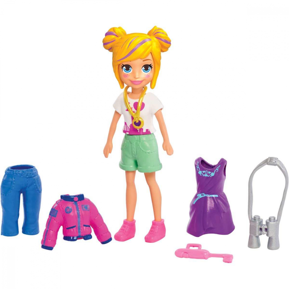 Polly Pocket Pack Quiosque de Moda e Lanchinhos - Mattel - A sua